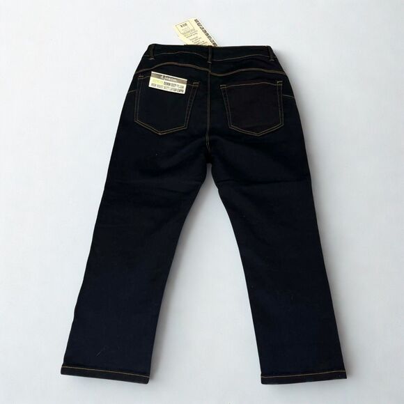 D.Jeans Capri Women 8 High Waist Skinny Butt Lifter Stretch Dark Wash Denim NWT - Picture 2 of 8